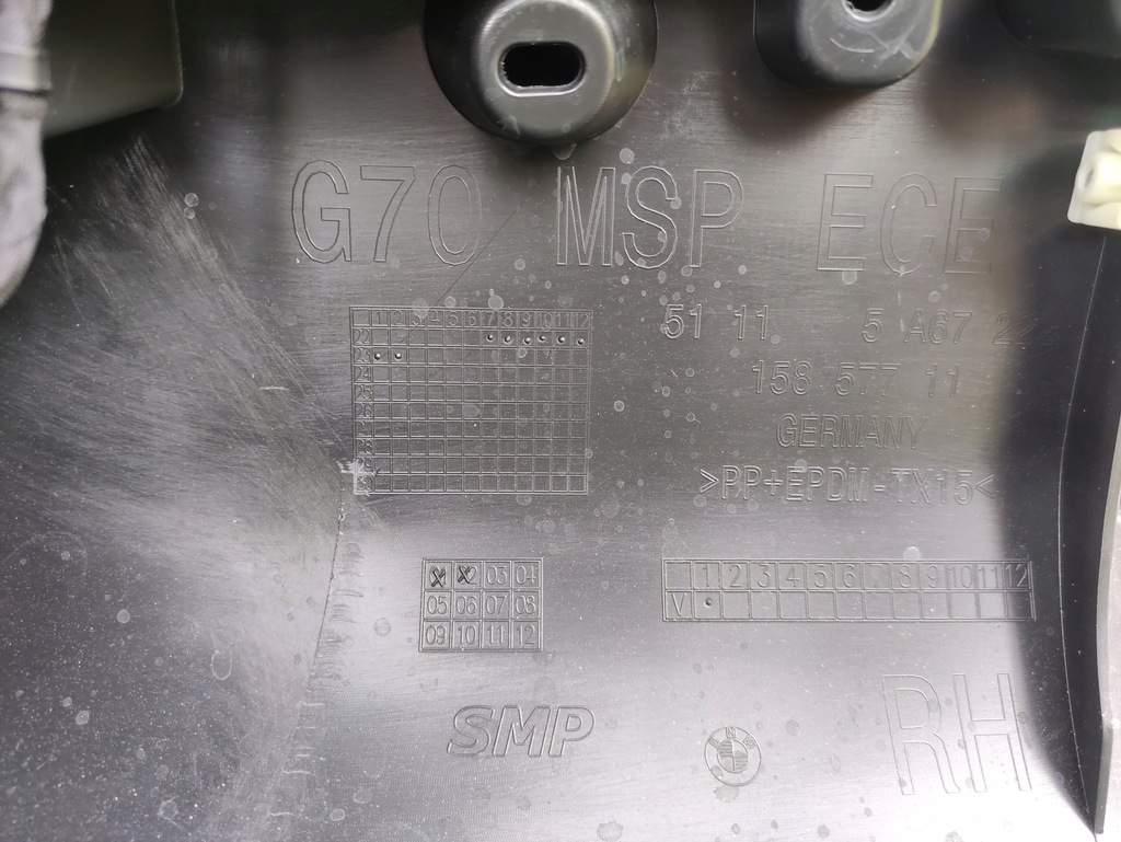 фото №13, Бампер передний bmw 7 i7 g70 m набор