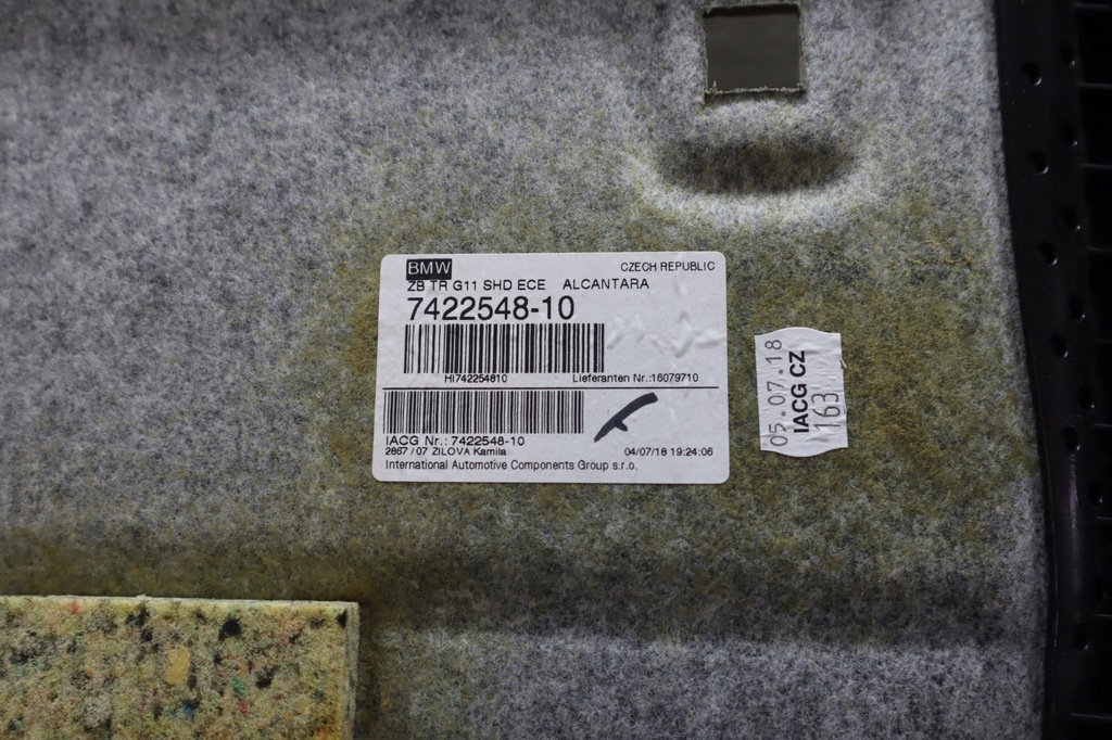 фото №7, Стеля стеля люк дах bmw 7 g11 оригінал