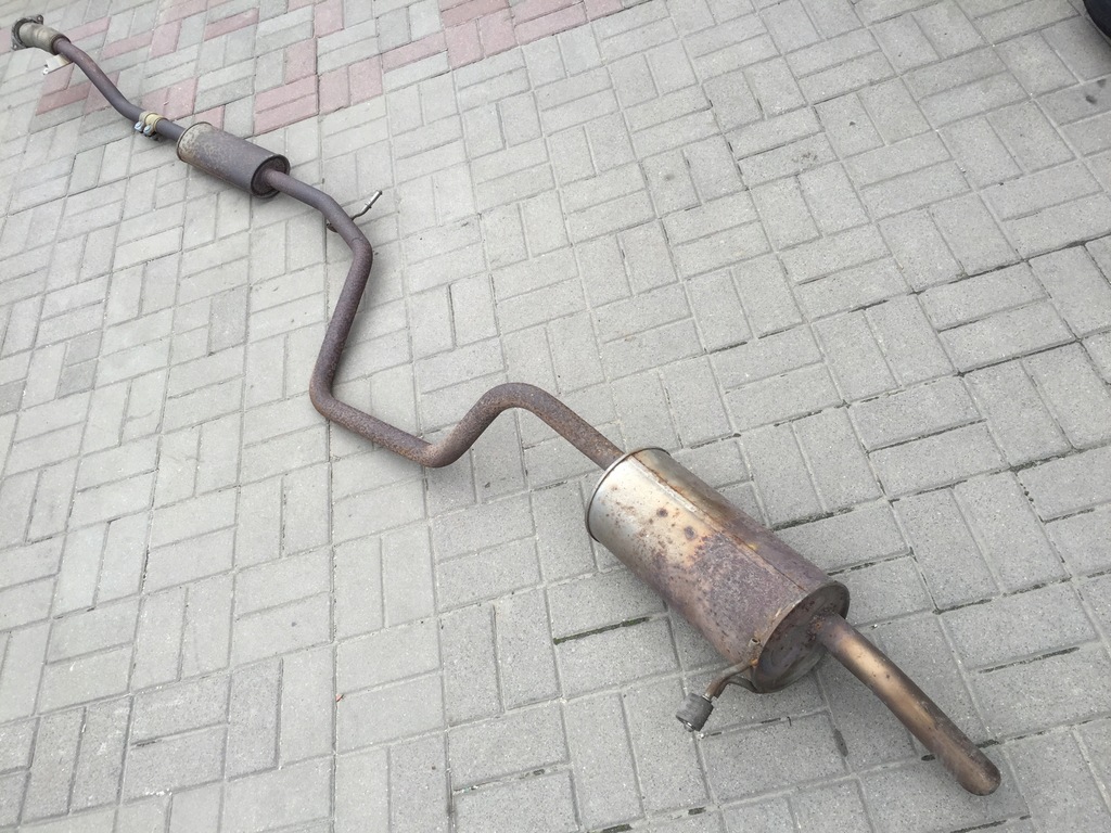 фото №1, Dacia dokker 2012- труба выхлопная гаситель катализатор