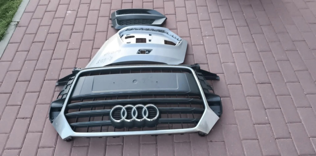 Бампер перед левый уголок бампера передний audi q3 lift s-line 14-18 l в Украине