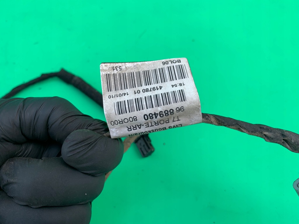 фото №10, Джгут двері лівий задня peugeot 308 i t7 07- eu hb