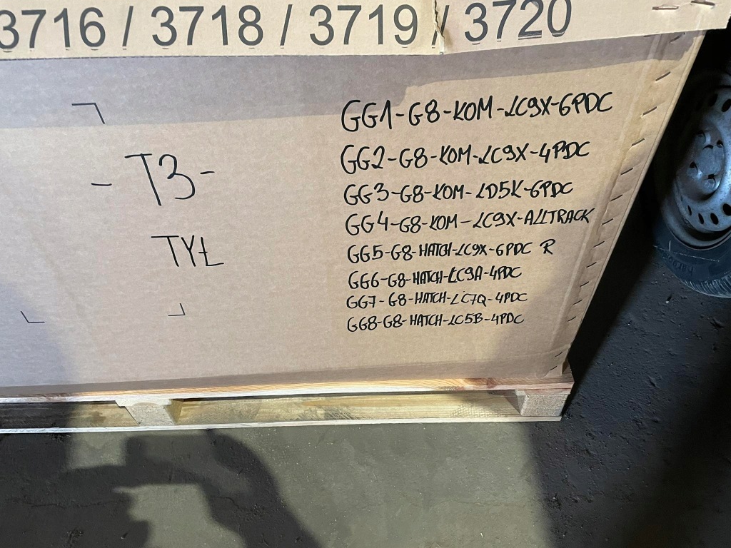 фото №7, Vw golf 8 viii alltrack kombi бампер задняя lc9x