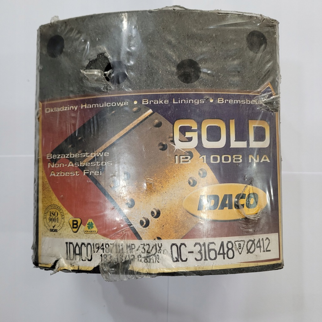 фото №1, Накладка гальмівна idaco man,mercedes