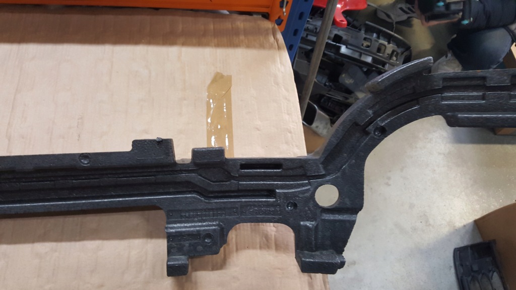 Купить Audi q7 2 4m0807550p абсорбер бампера перед