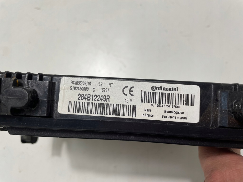 фото №3, Модуль renault 284b12249r