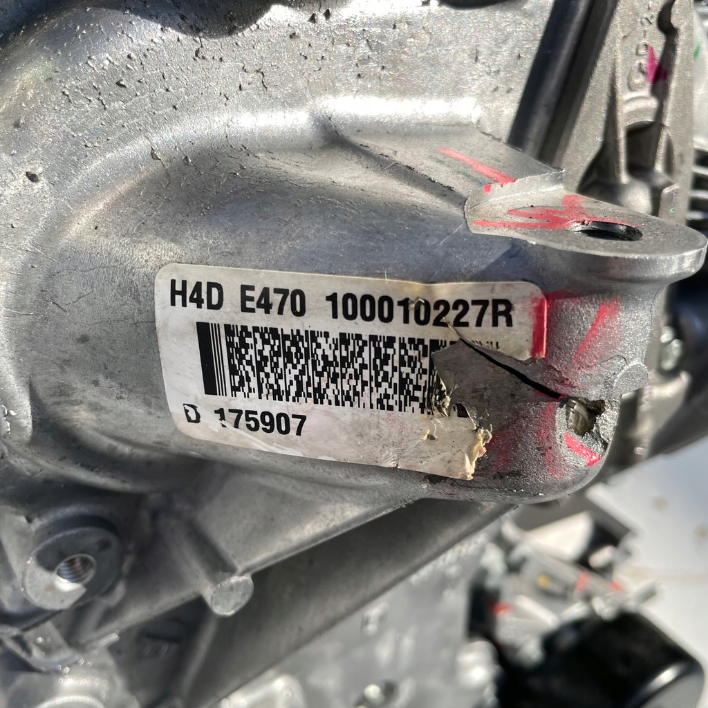 фото №15, Renault clio v captur ii двигатель 1.0 tce h4de470 h4d dacia sandero logan iii