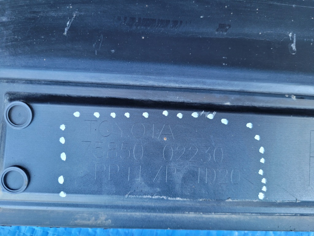 фото №10, Toyota corolla e21 | молдинг порог правая накладка порог sedan 75850-02230