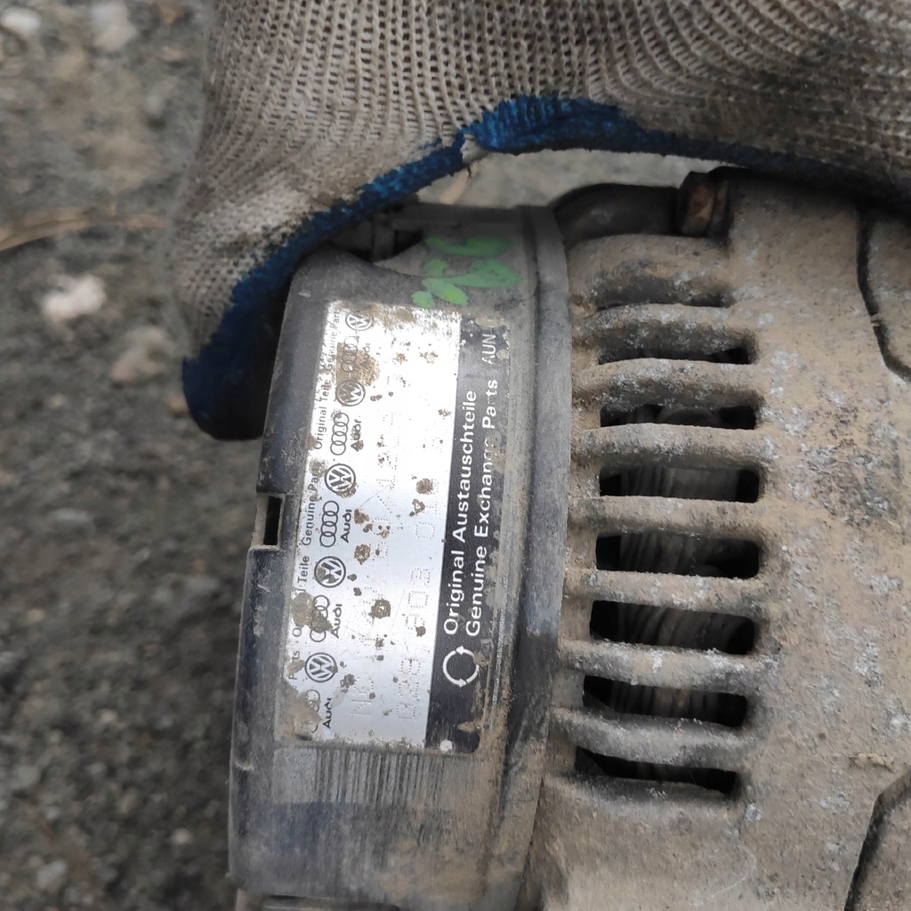 фото №6, Генератор vw caddy 1.9 sdi 99 rok