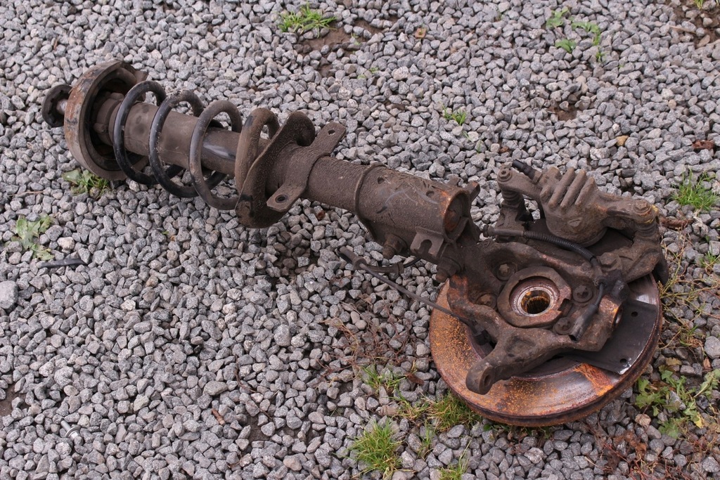 фото №7, Левый амортизационная стойка амортизатор перед поворотный кулак trafic iii vivaro b