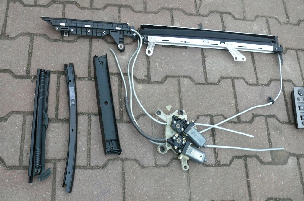 фото №11, Шторка шторка шторки дверь левый правый задняя bmw seria 7 e65 обшивки панели