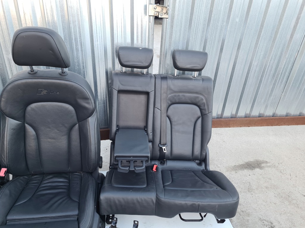 фото №10, Сидіння сидіння audi q5 8r шкіра s line комплект !!!