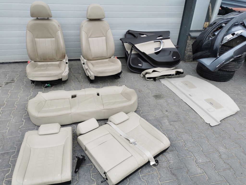 фото №1, Opel insignia a hb сиденья заднее сиденье обшивки кожа шторка