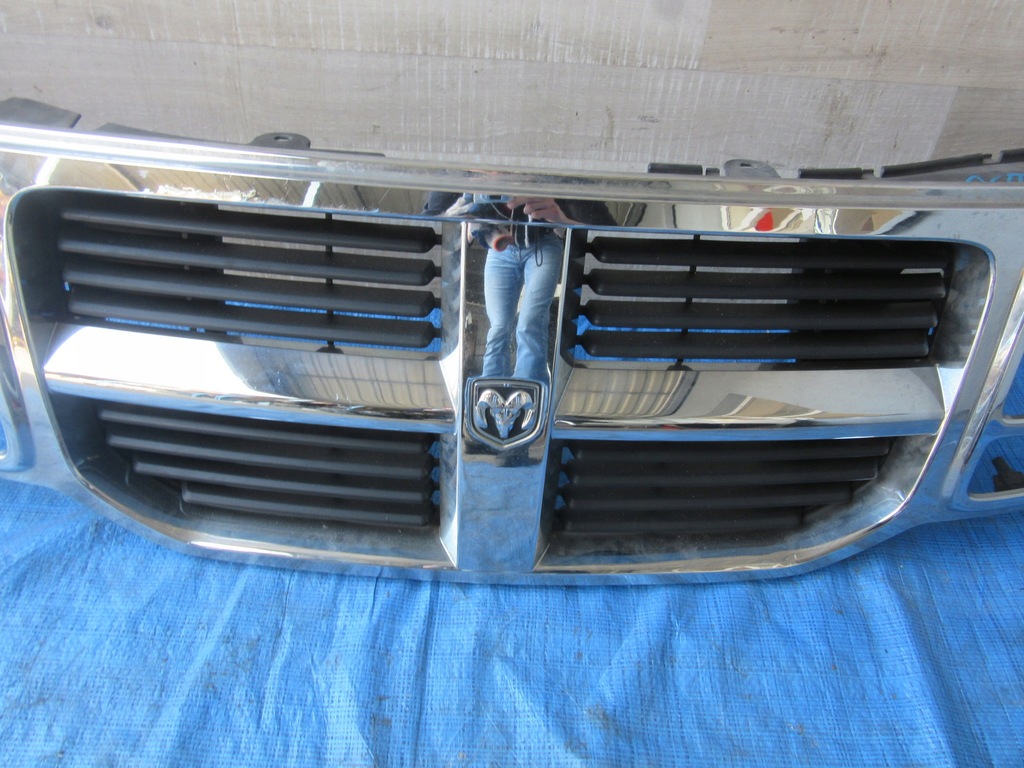 фото №3, Dodge nitro 2008 решітка радіатора решітка радіатора хром оригінал