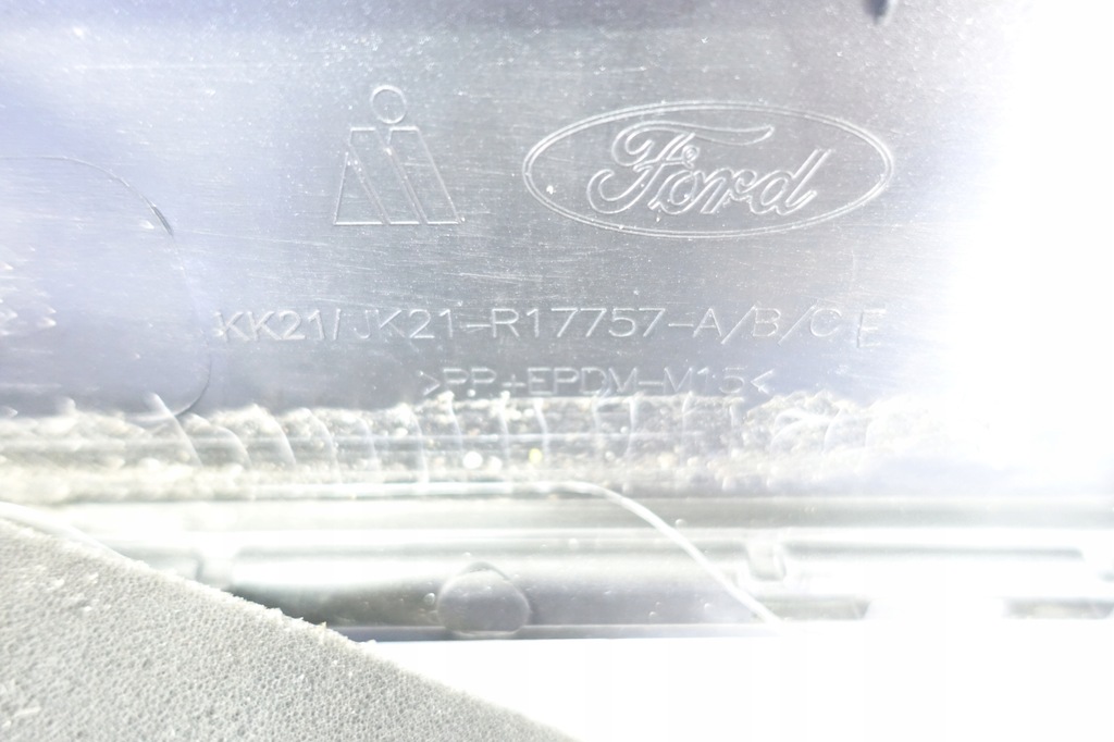 фото №11, Спойлер накладка бампера перед ford custom lift