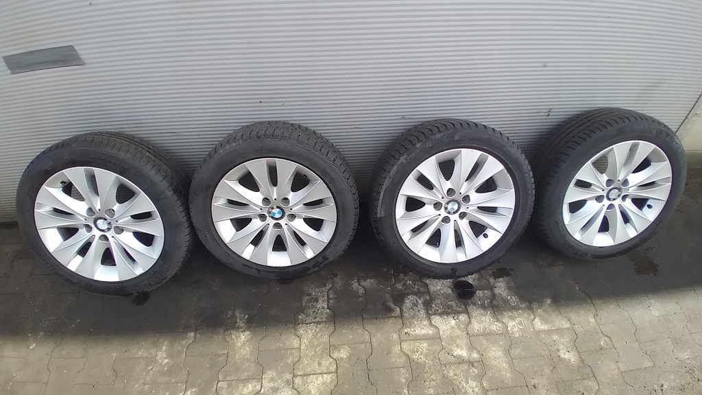 Диски 17” aluminiowe комплект bmw e60 5x120 et 20 r17 6758775 0544049 bdb Недорого