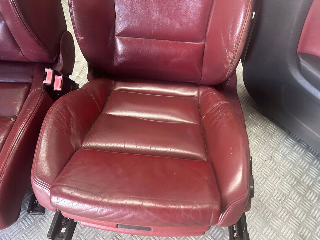 фото №6, Сидіння сидіння підігрів заднє сидіння обшивки комплект audi a4 b7 cabrio шкіра