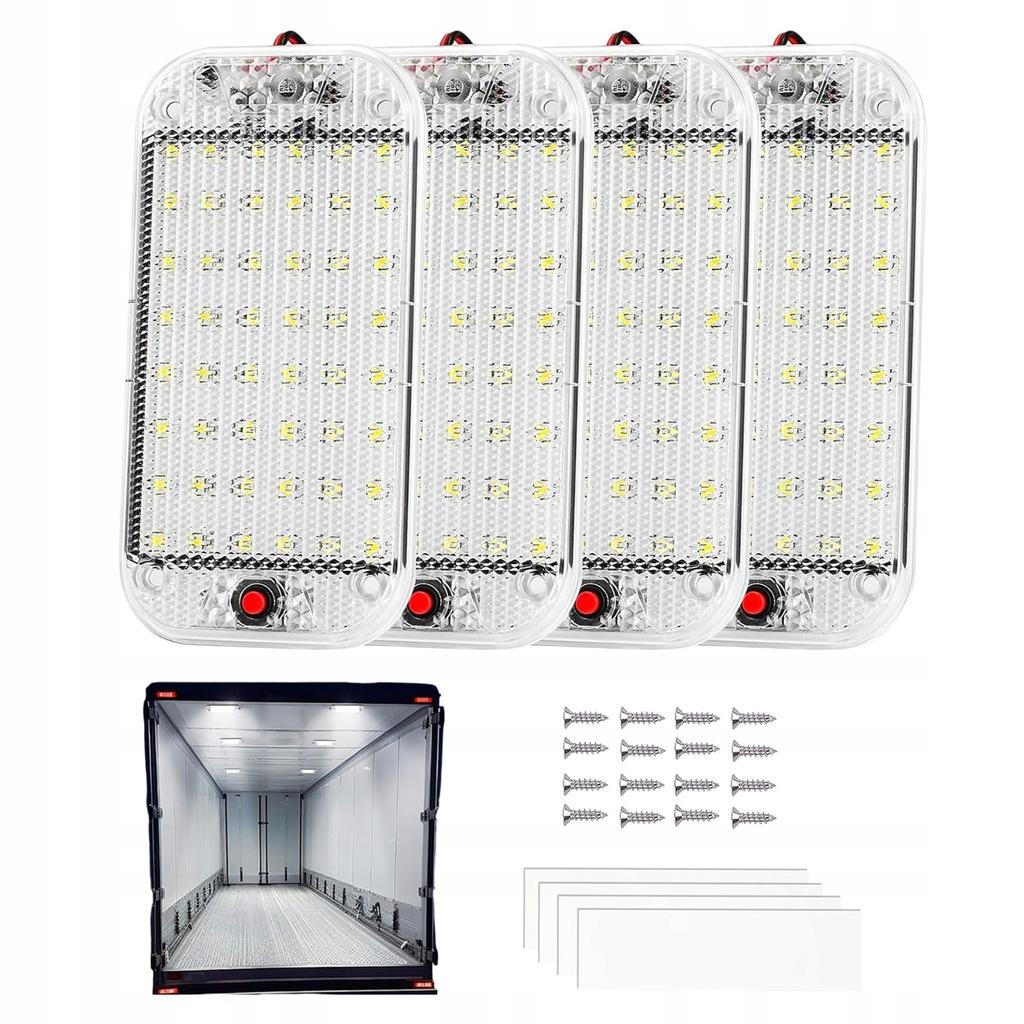 фото №1, Ford transit, e-transit фонари освещение салона led 2 szt