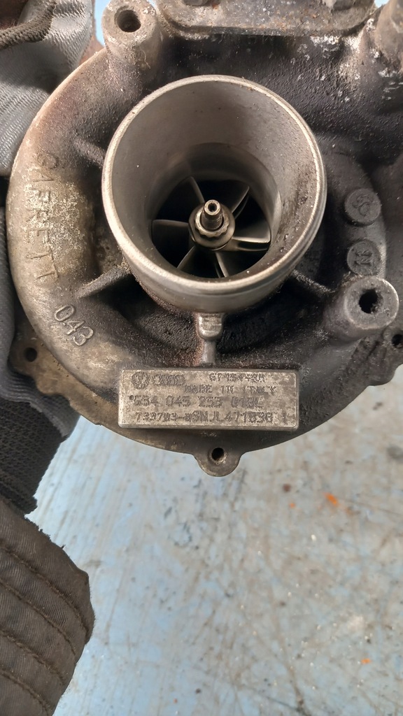 фото №4, Turbo компрессор seat cordoba 1.4tdi 07r sedan