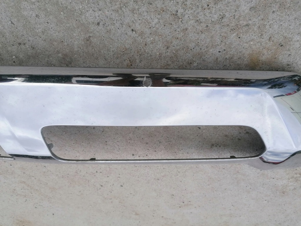 фото №6, Молдинг хром бампера перед mercedes ml w166