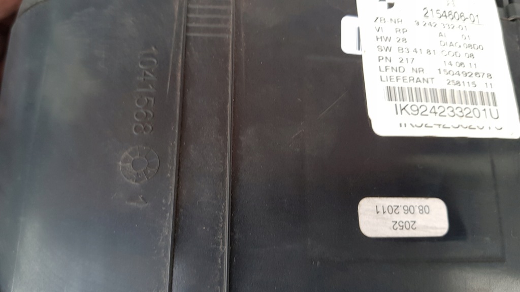 фото №13, Bmw 1 e87 e81 лічильник приладова панель 2154606 2.0d