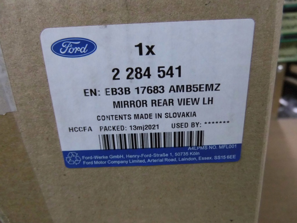 фото №4, Зеркало наружное левая ford ranger mk5 2015-2019