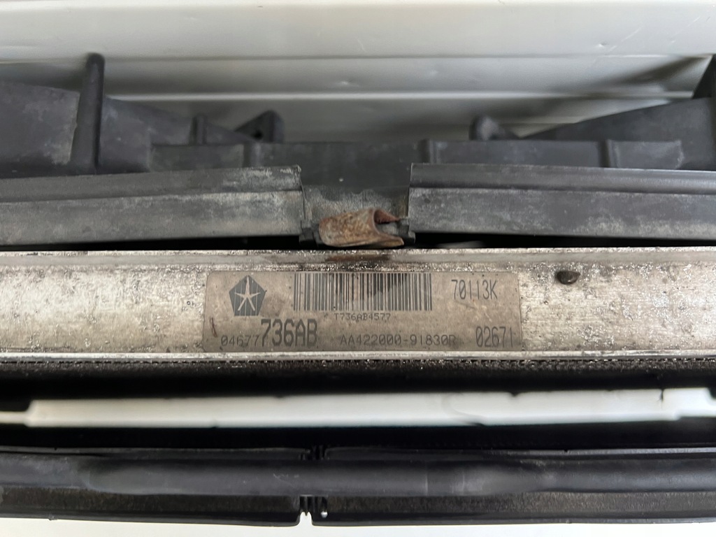 фото №7, Pas передній радіатор chrysler pacifica