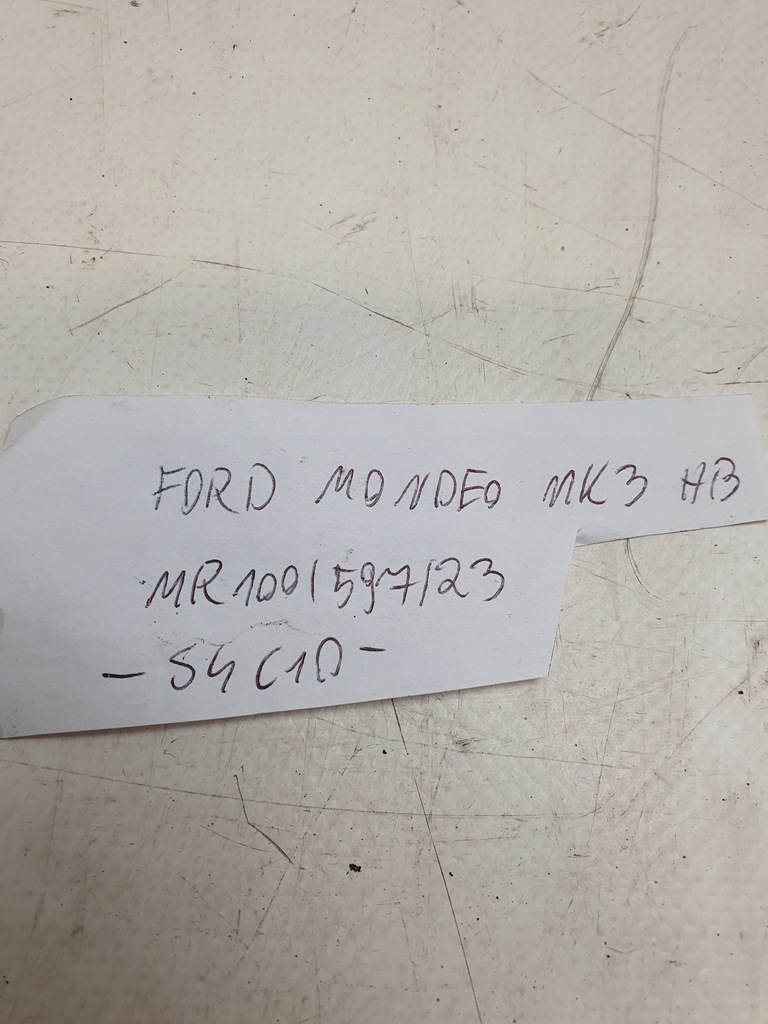 фото №15, Полиця задня багажника ford mondeo mk3 хетчбек