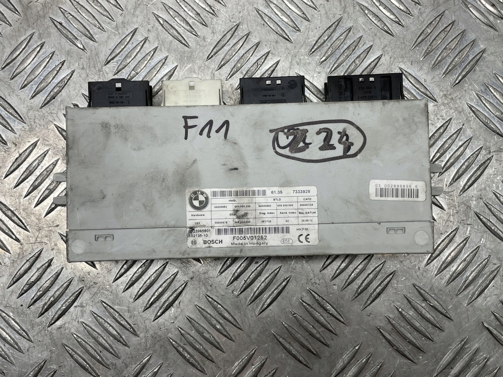 фото №1, Bmw f11 блок управления модуль крышки задняя 7333928