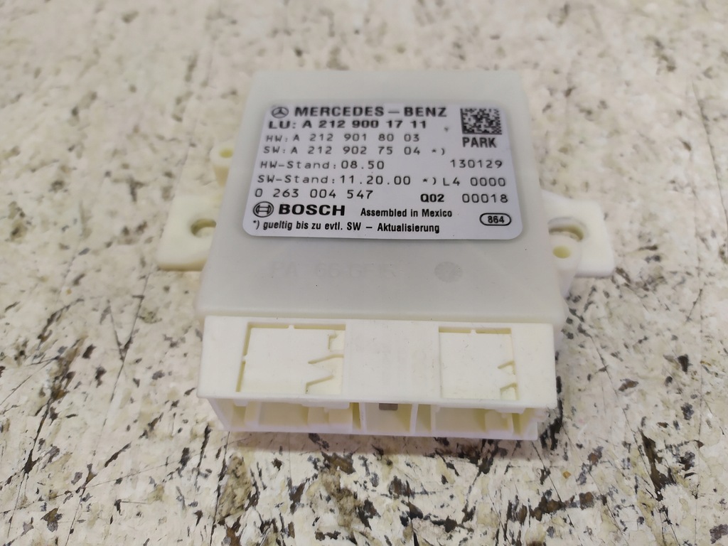фото №1, Mercedes w212 модуль датчиків паркування pdc