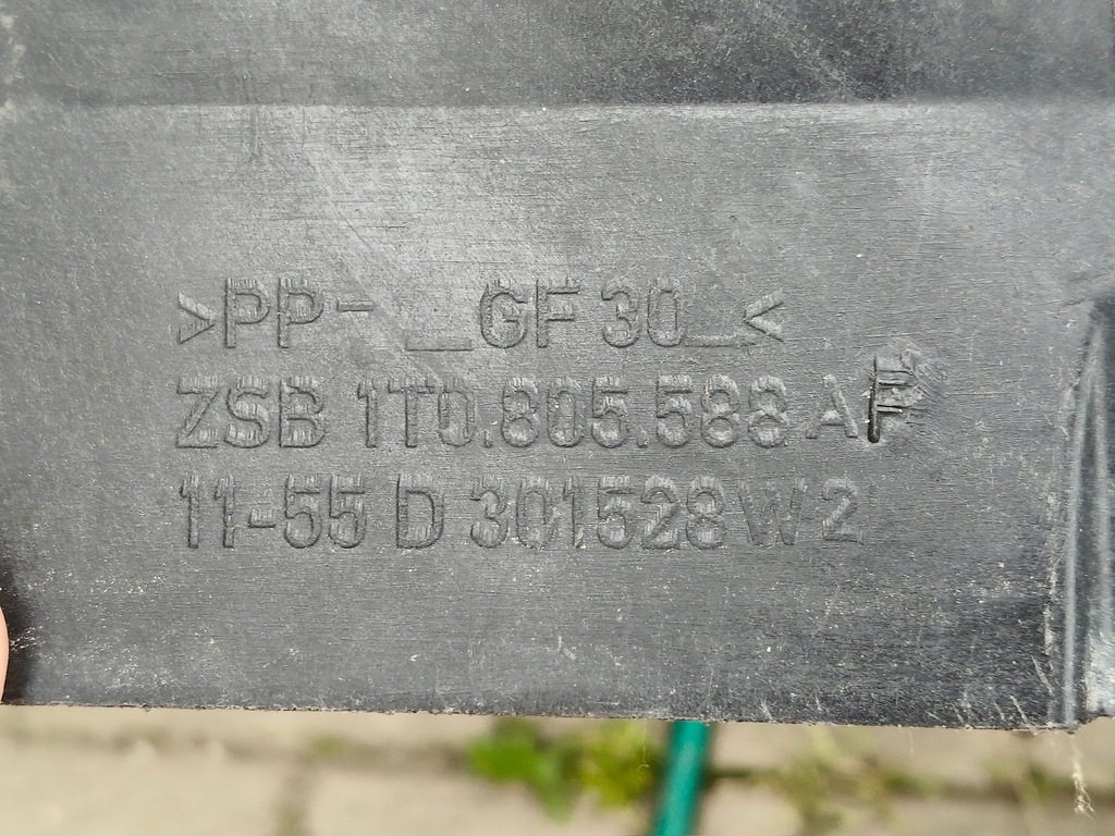 фото №11, Vw touran lift pas передній 10-15