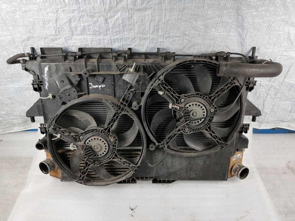 фото №5, Комплект радіатор citroen jumper ii 2.2 hdi boxer