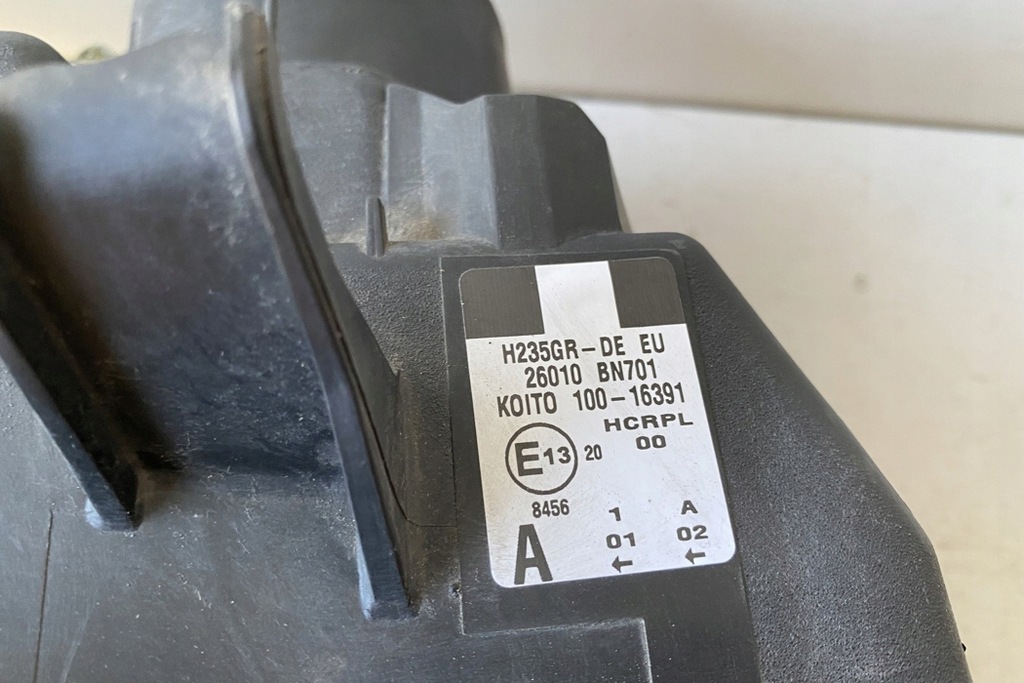 фото №9, Лампа правая передняя nissan almera ii хэтчбек n16 26010bn66a 1.5l