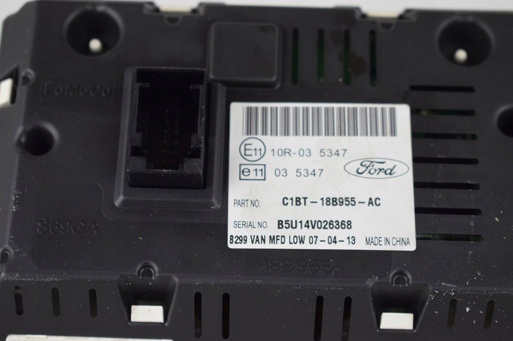 фото №4, Дисплей радіо ford fiesta mk 7 c1bt-18b55-ac