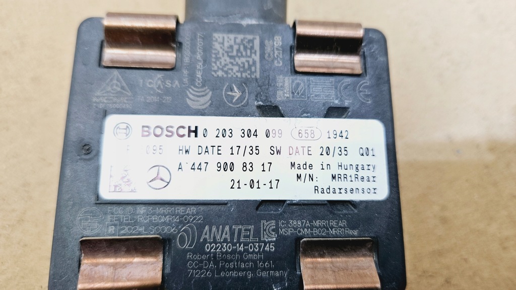 фото №6, Радар датчик ac mercedes vito v-klasa a4479008317