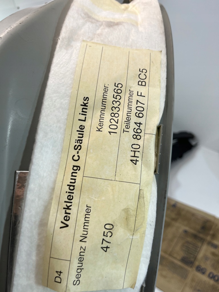 фото №5, Молдинг поріг лівий задня audi a8 d4 4h0864607f