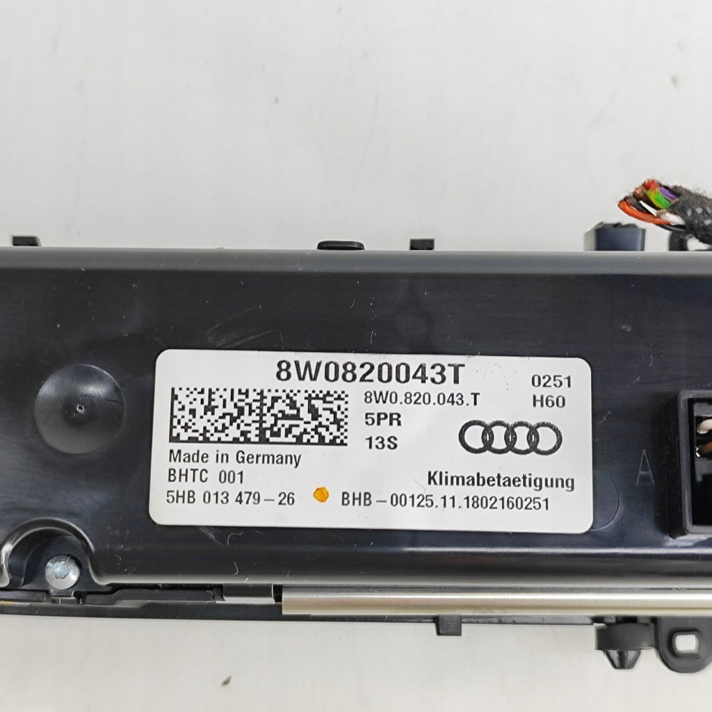 фото №7, Audi a5 2019 переключатель / выключатель обдув вентилятор