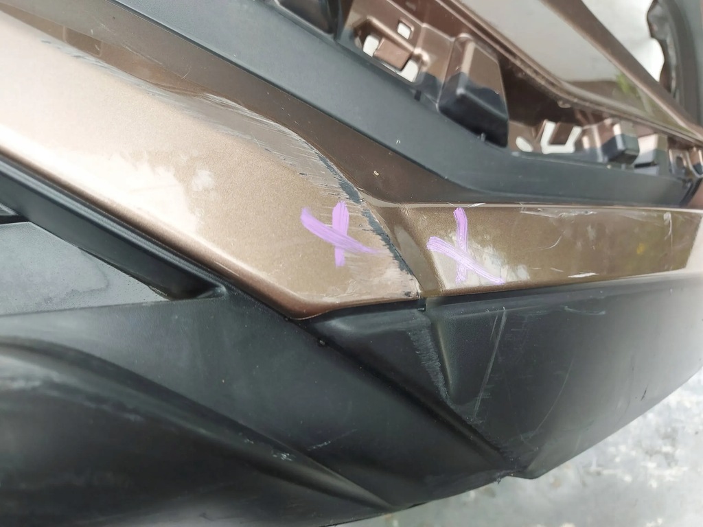 фото №6, Mitsubishi eclipse cross 17-20 бампер передній перед