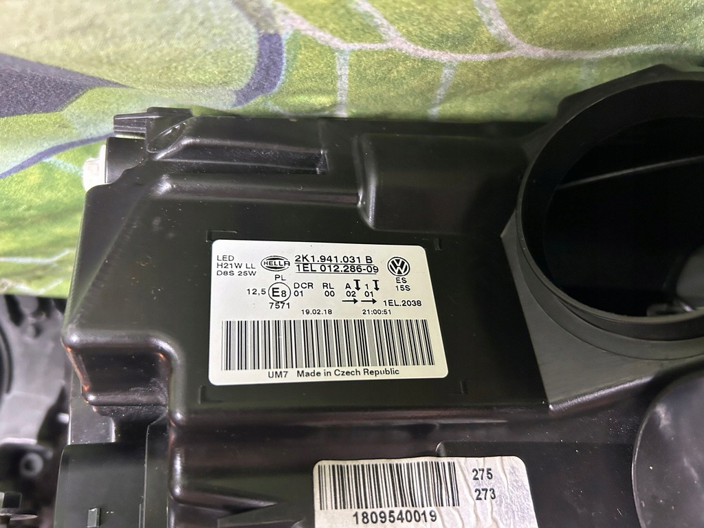 фото №13, Комплект лампа vw caddy lift bi ксенон led 2k1941032b 2k1941032b 2k1941031b