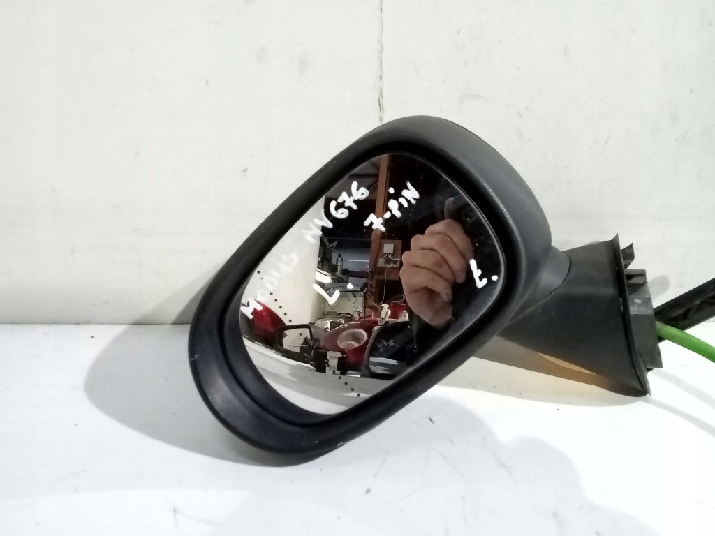 фото №6, Renault modus дзеркало ліва електричний 7 pin nv676