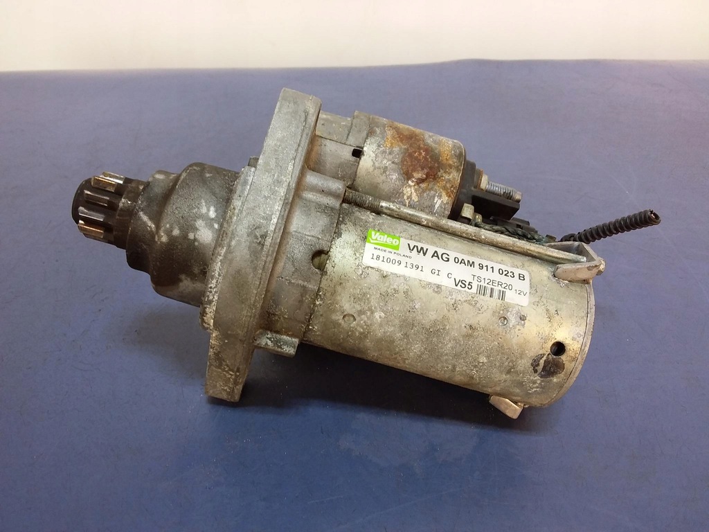 фото №1, Skoda octavia ii lift 1.4tsi стартер 0am911023b