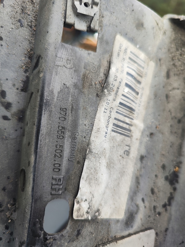 фото №8, Молдинг порог правая m9z porsche panamera 970