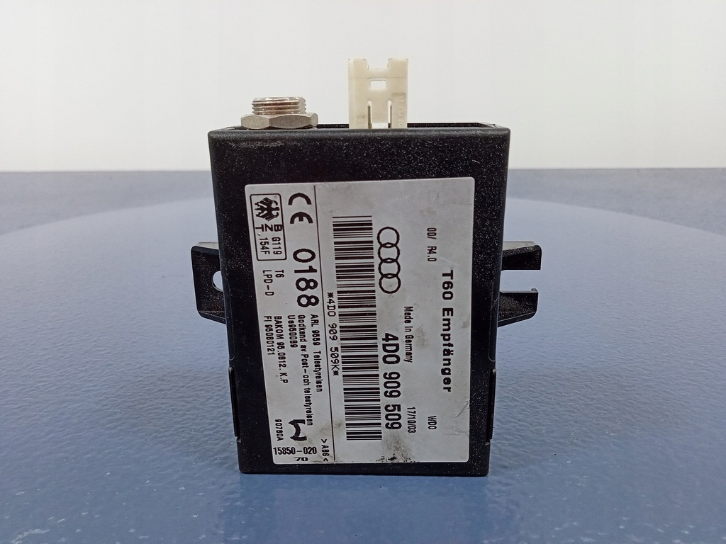 фото №1, Audi a6 c5 блок керування programator webasto 4d0909509