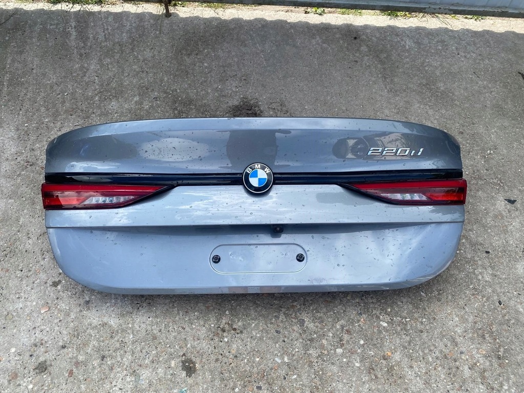 фото №1, Крышка багажника задняя лампы bmw 2 f44 камера