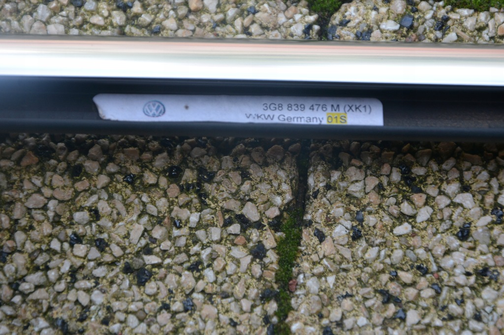 фото №7, Молдинг уплотнитель правый задняя vw arteon 3g8839476m