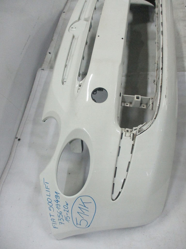 фото №8, Бампер перед передній fiat 500 lift 15-20r 735619491