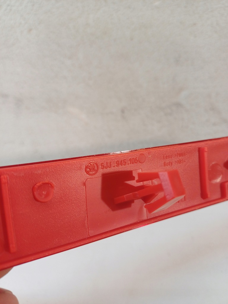 фото №10, Відбивач бампера лівий задня задній лівий skoda rapid 12-