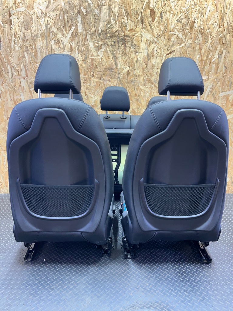 фото №13, Сидіння заднє сидіння обшивки europa czarna шкіра підігрів пам'ять bmw x1 f48