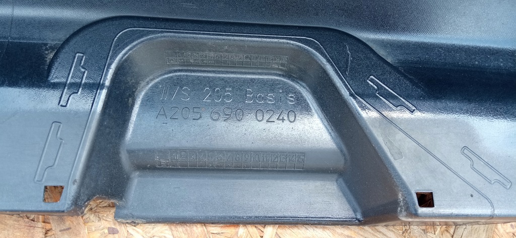 фото №12, Mercedes c w205 14- поріг накладка поріг молдинг поріг права a2056900240