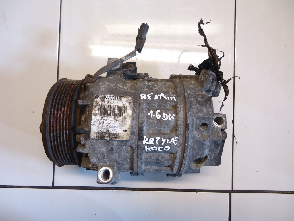 фото №1, Renault trafic iii 1.6dci компрессор кондиционера 8200848916