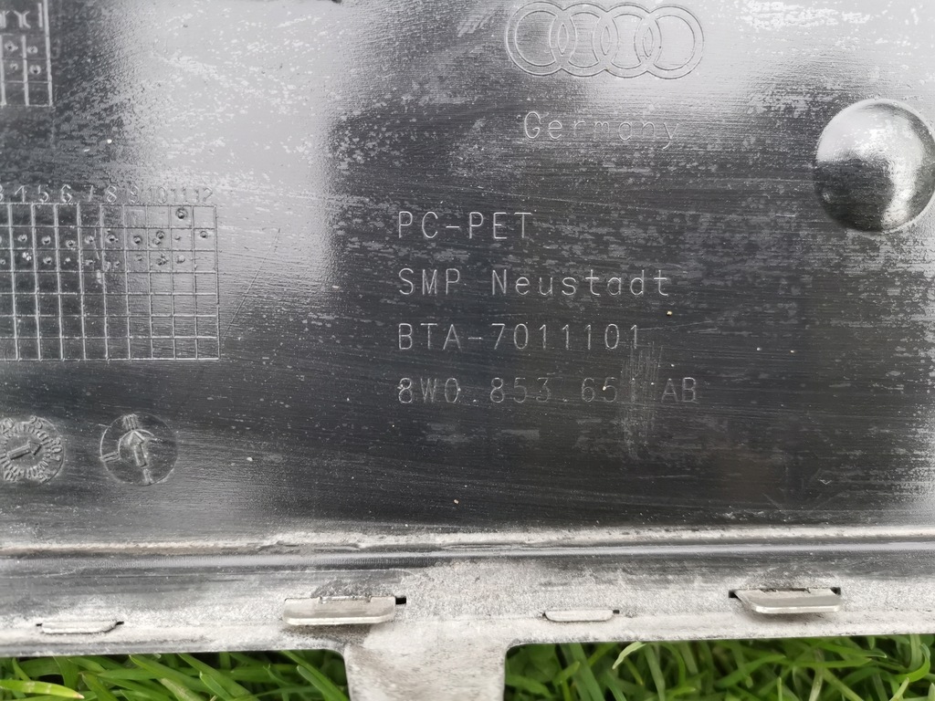 фото №15, Бампер перед решітка радіатора хром audi a4 b9 8w0 15-18